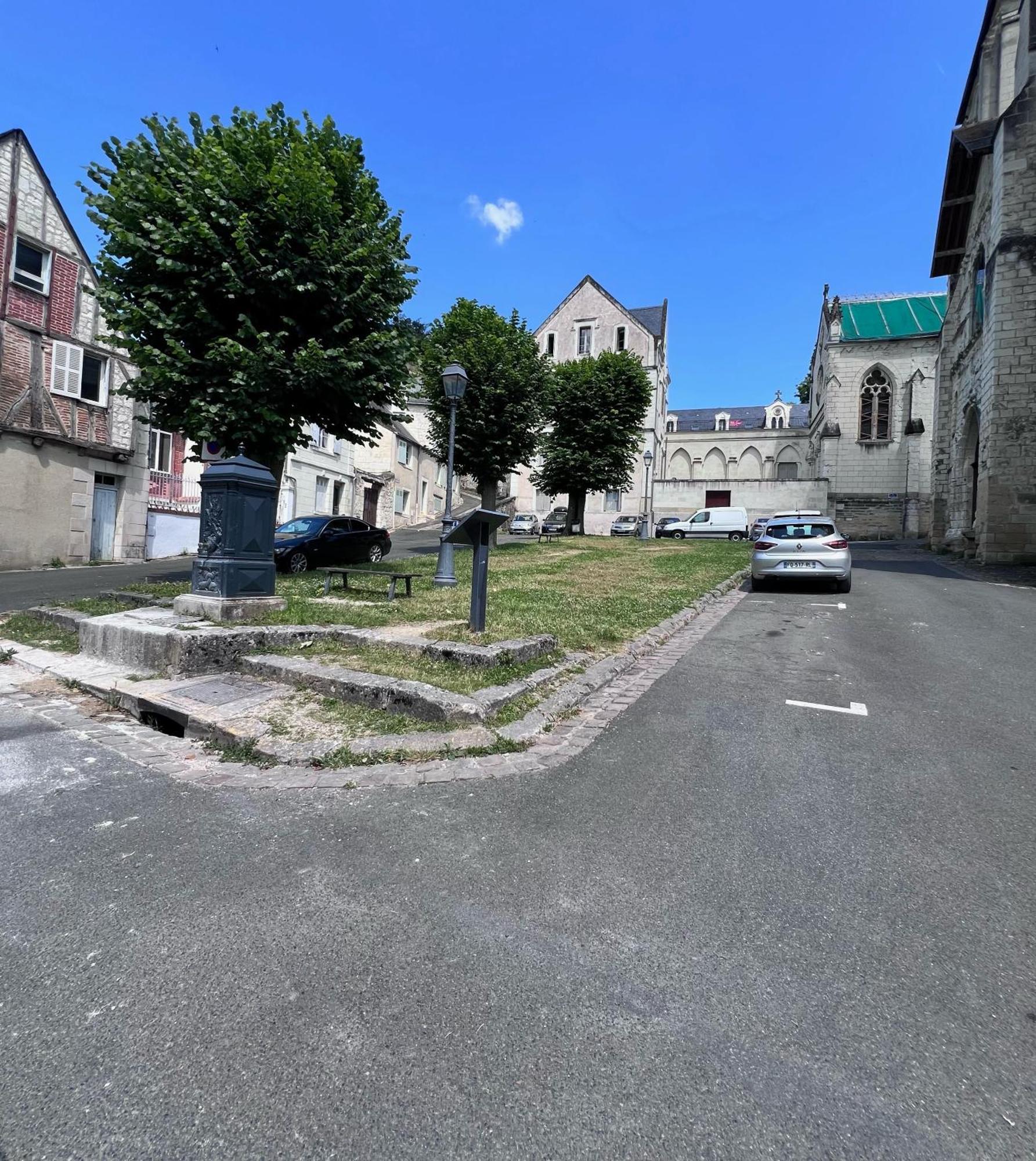 Le Badebec, Appt Dans Maison Typique Avec Jardin Prive Chinon Exteriér fotografie